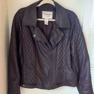 1X American Rag women’s Faux Leather Jacket